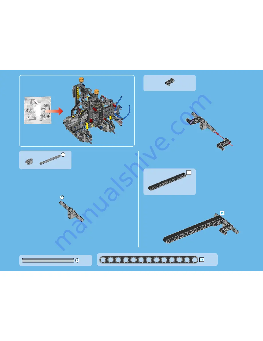 LEGO TECHNIC 42043 Скачать руководство пользователя страница 7