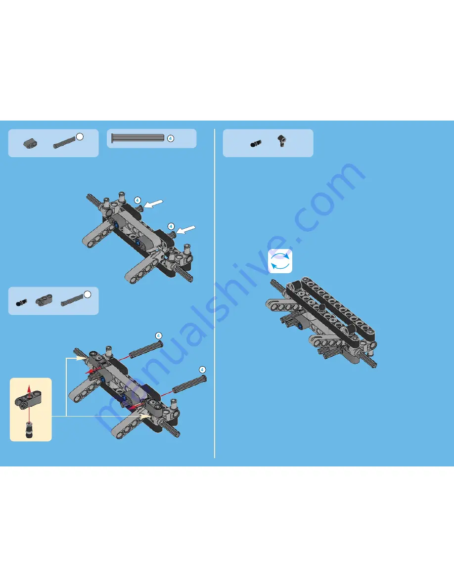 LEGO TECHNIC 42043 Скачать руководство пользователя страница 62