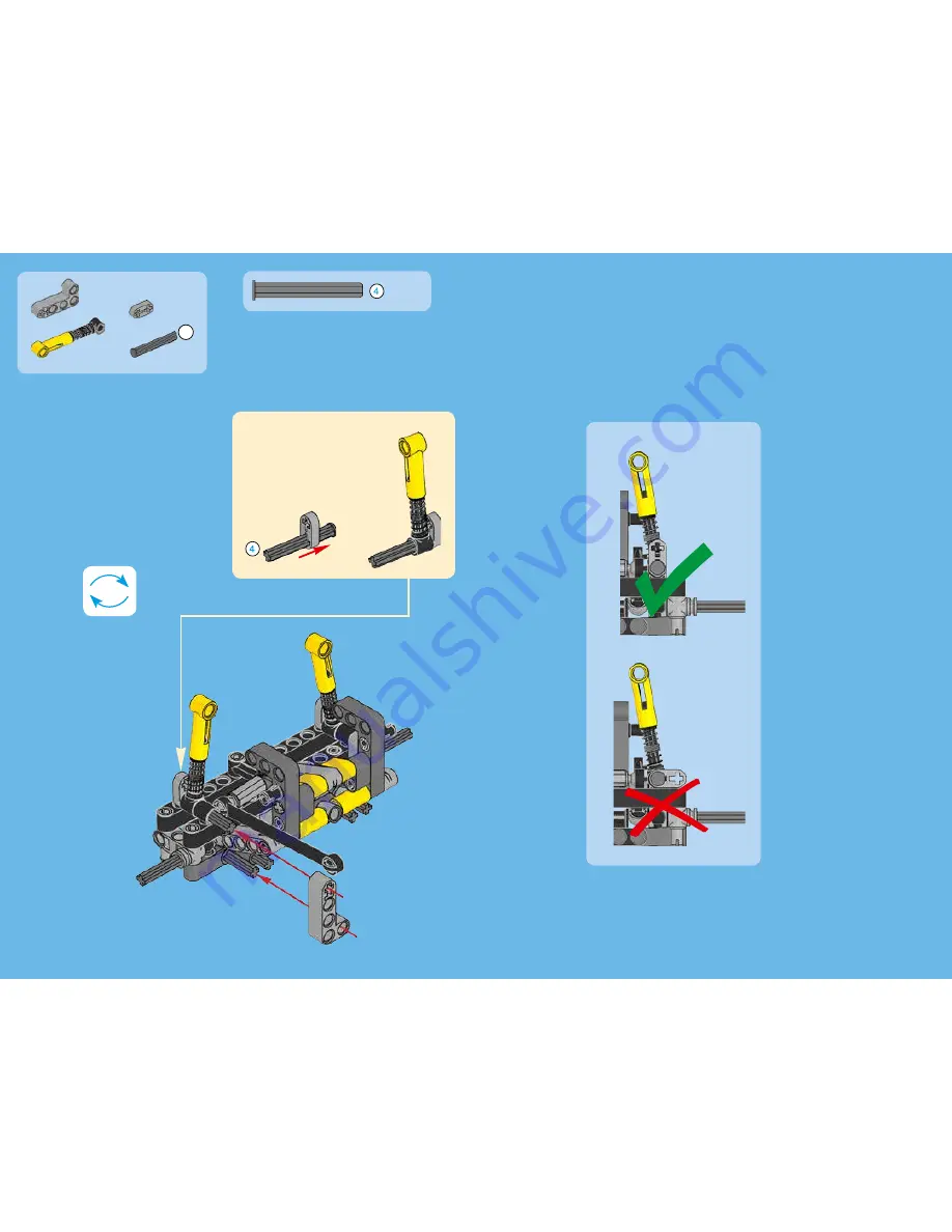 LEGO TECHNIC 42043 Скачать руководство пользователя страница 68