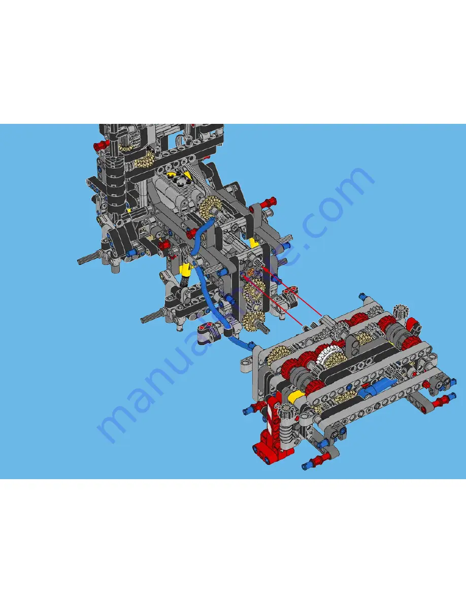 LEGO TECHNIC 42043 Building Instructions Download Page 155