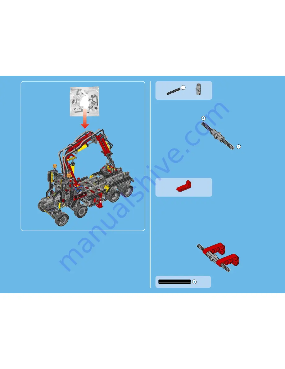 LEGO TECHNIC 42043 Building Instructions Download Page 255