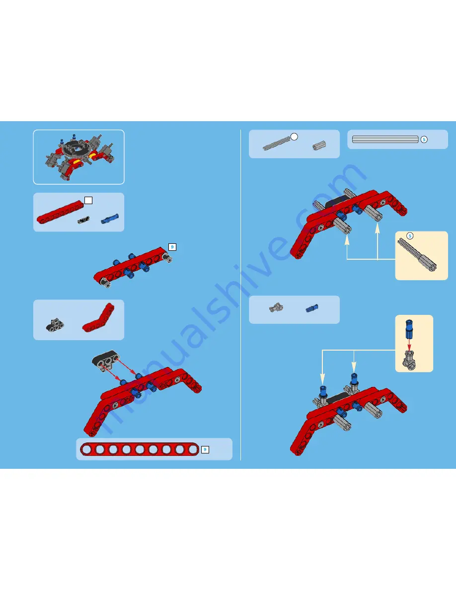 LEGO TECHNIC 42043 Building Instructions Download Page 259