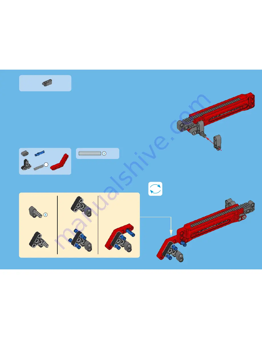 LEGO TECHNIC 42043 Building Instructions Download Page 307