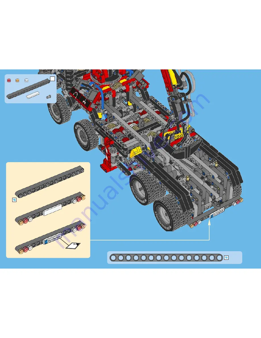 LEGO TECHNIC 42043 Building Instructions Download Page 346