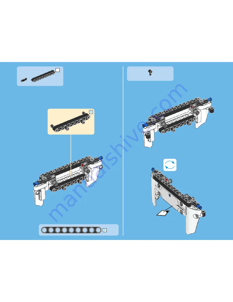 LEGO TECHNIC 42043 Building Instructions Download Page 375