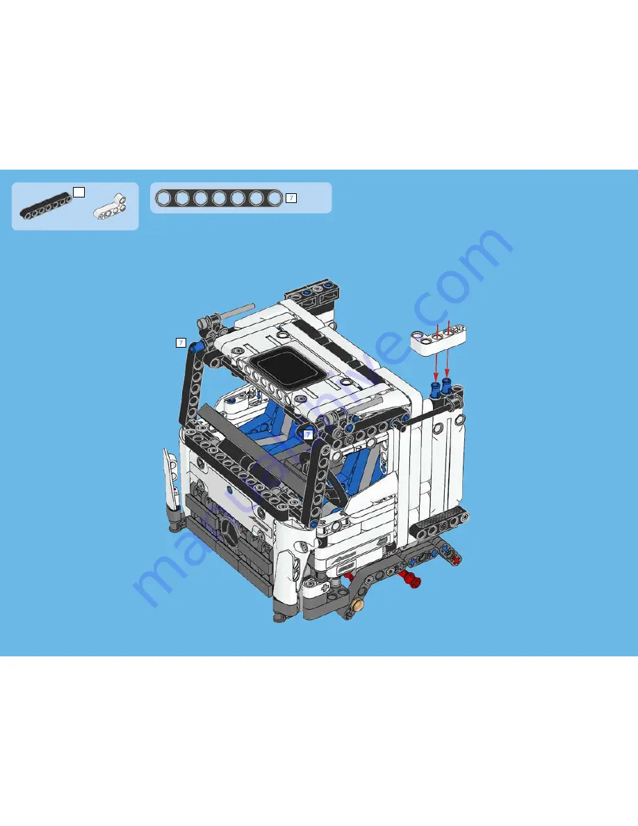 LEGO TECHNIC 42043 Building Instructions Download Page 416