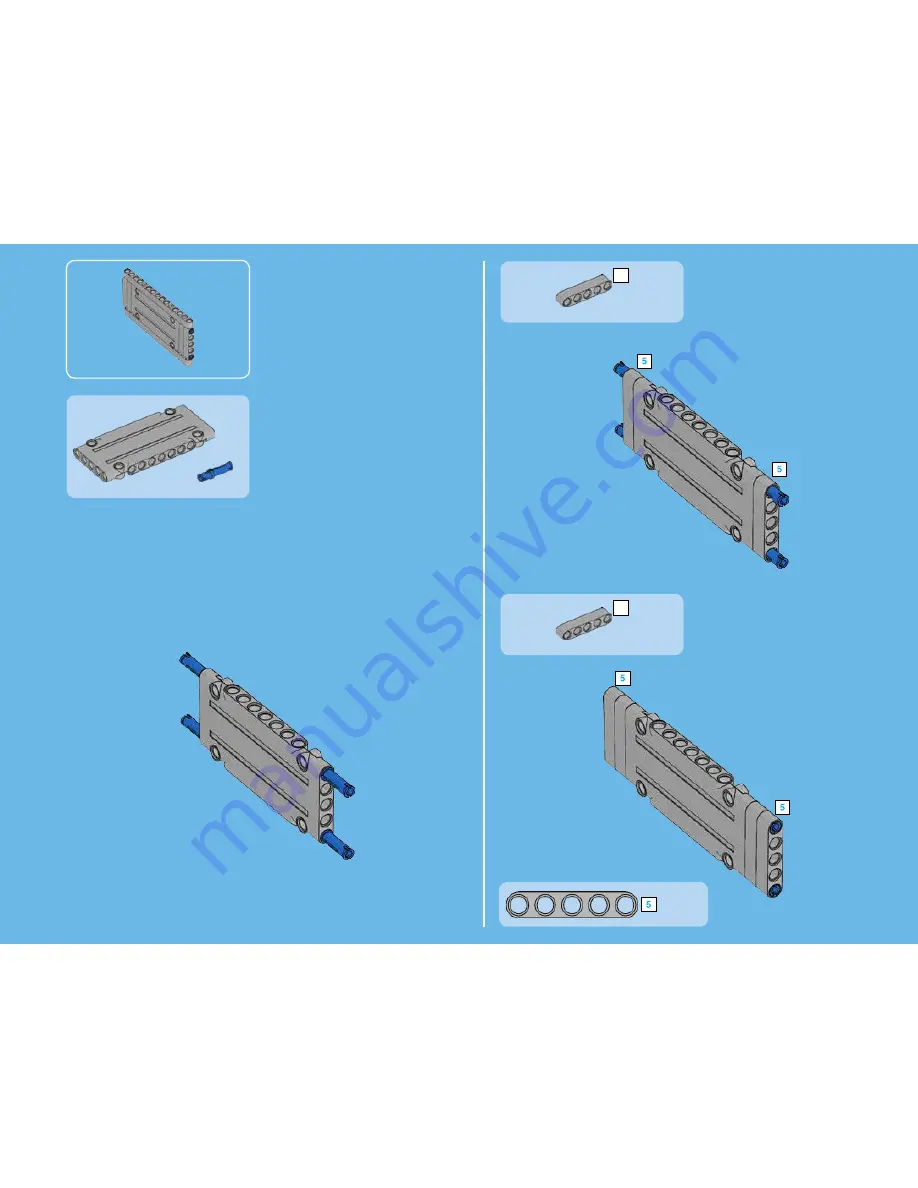 LEGO TECHNIC 42043 Building Instructions Download Page 447