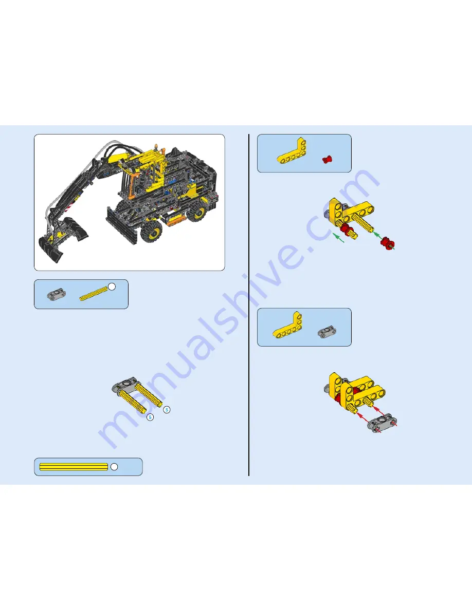 LEGO TECHNIC 42053 Building Instructions Download Page 3