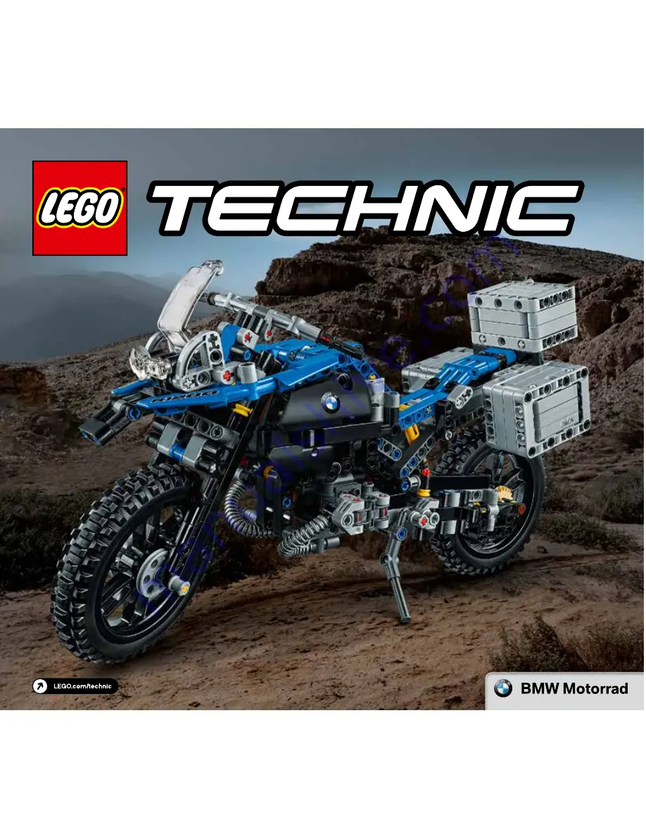 LEGO TECHNIC 42063 Building Instructions Download Page 1