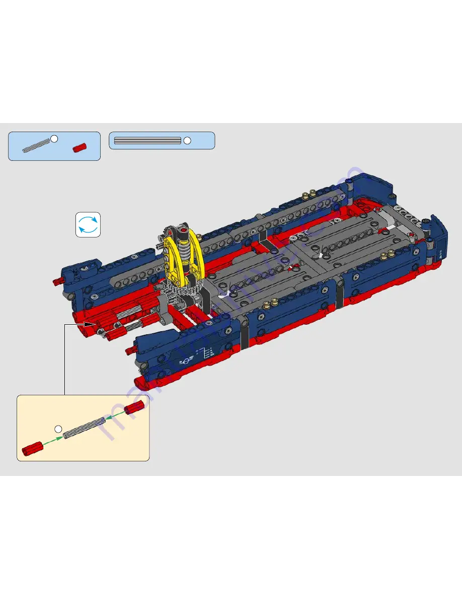 LEGO TECHNIC 42064 Скачать руководство пользователя страница 62