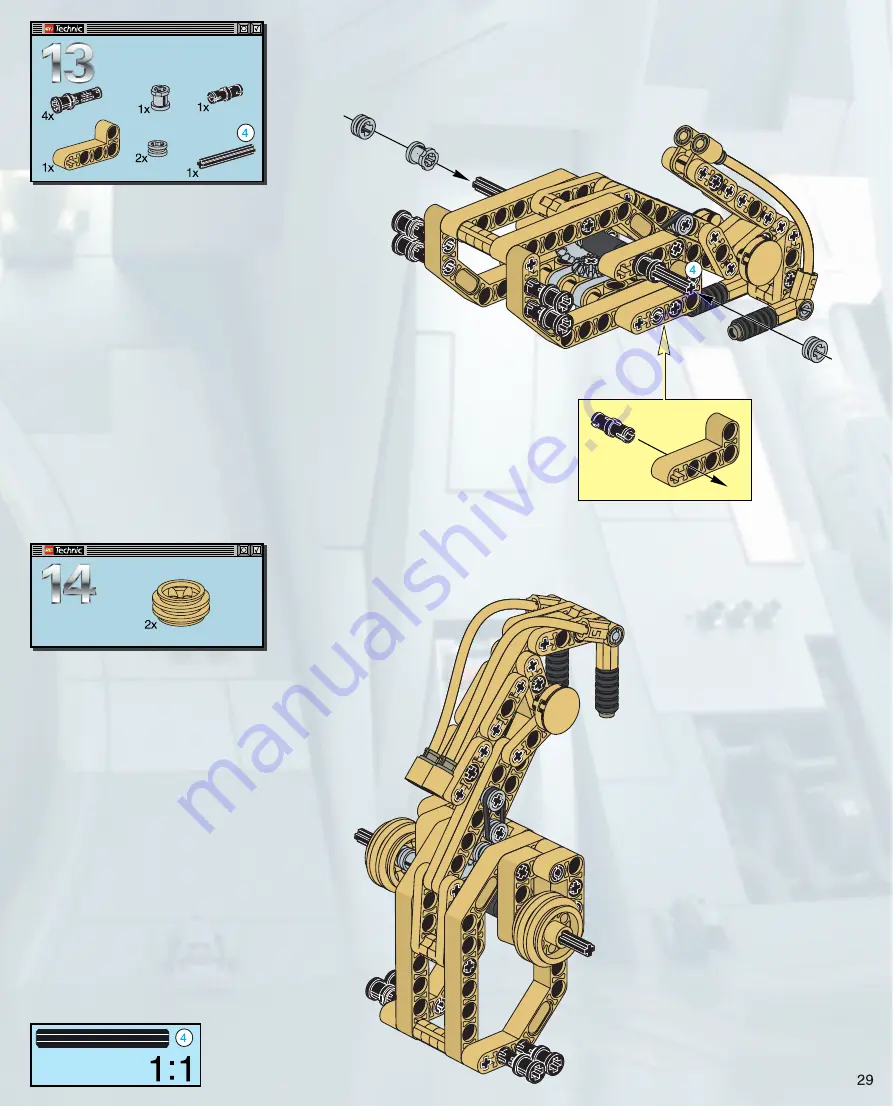 LEGO Technic 8001 Скачать руководство пользователя страница 29