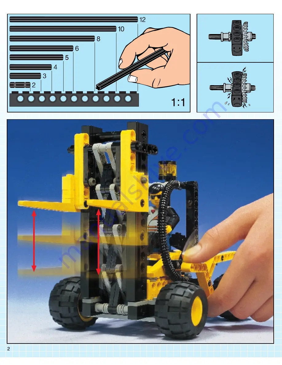 LEGO Technic 8248 Скачать руководство пользователя страница 2