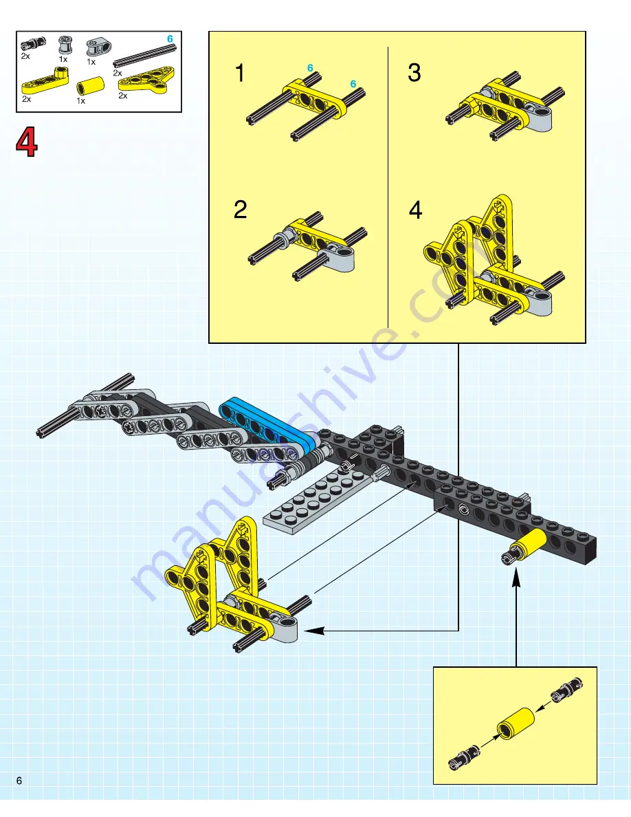 LEGO Technic 8248 Скачать руководство пользователя страница 6