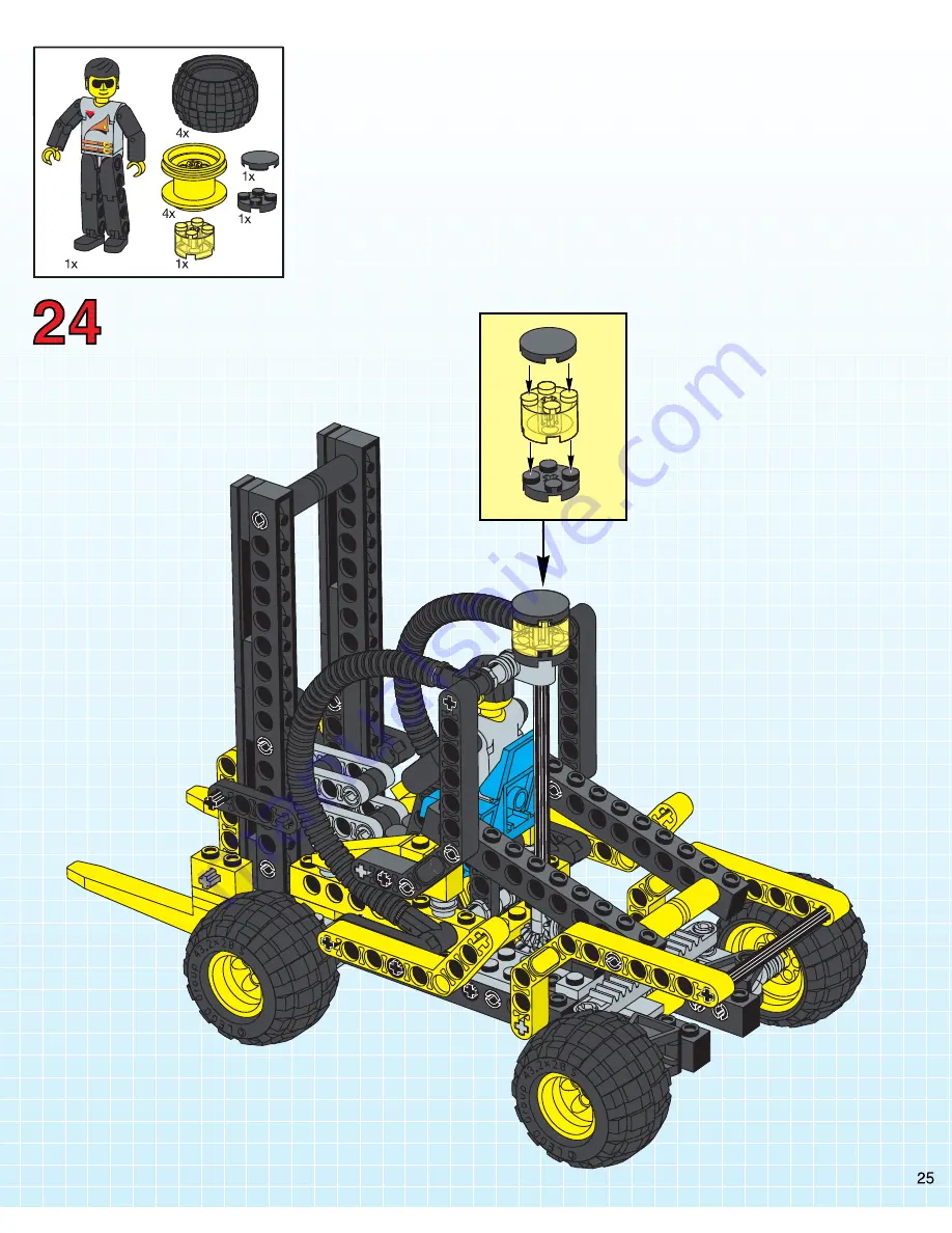 LEGO Technic 8248 Скачать руководство пользователя страница 25