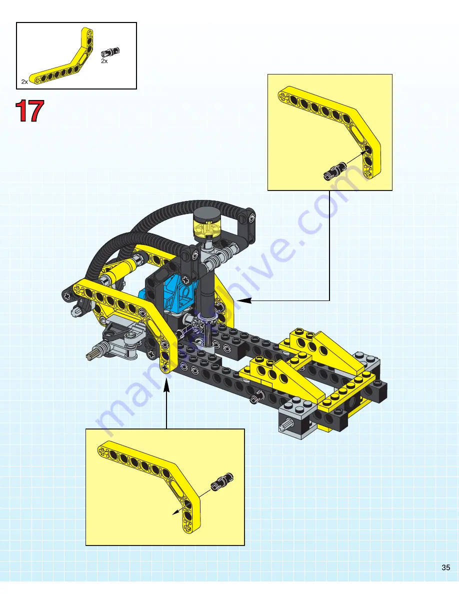 LEGO Technic 8248 Скачать руководство пользователя страница 35