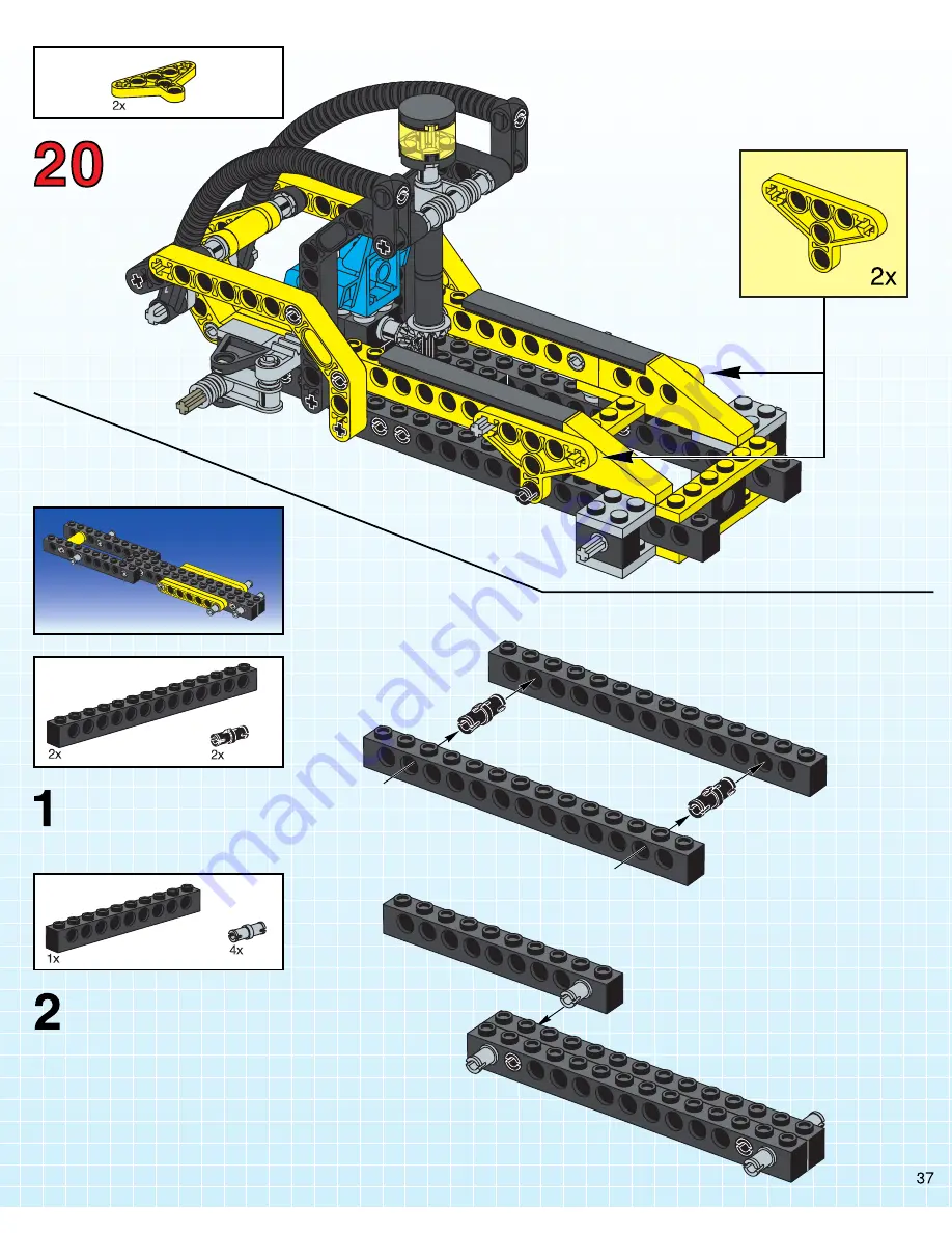 LEGO Technic 8248 Скачать руководство пользователя страница 37