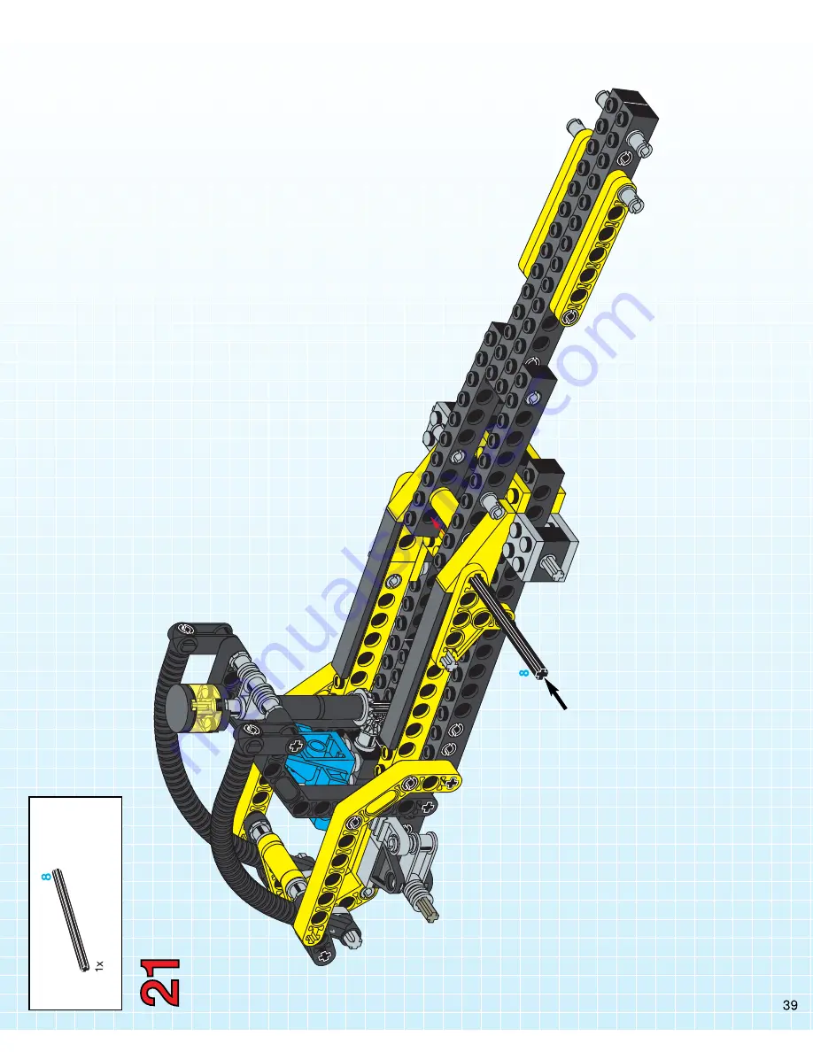 LEGO Technic 8248 Building Instructions Download Page 39