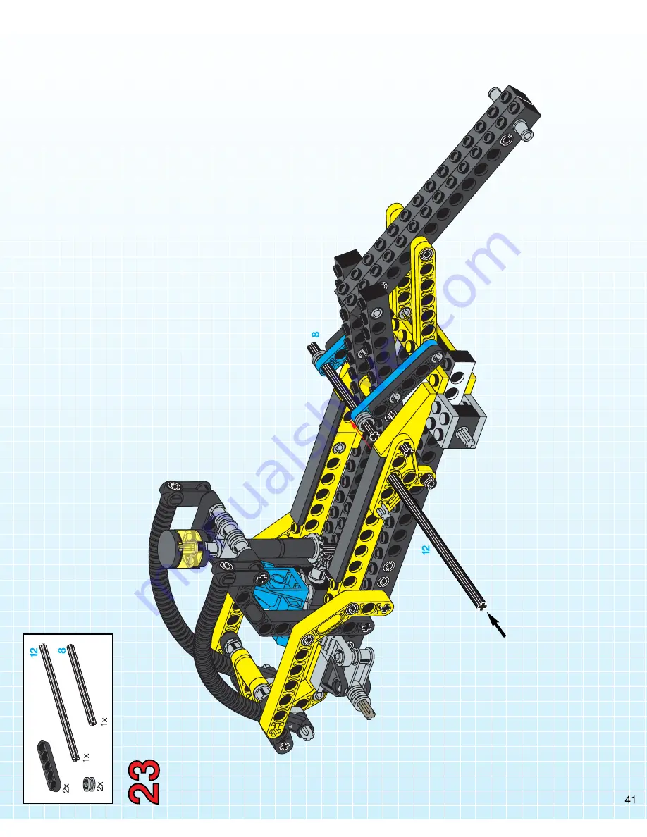 LEGO Technic 8248 Скачать руководство пользователя страница 41