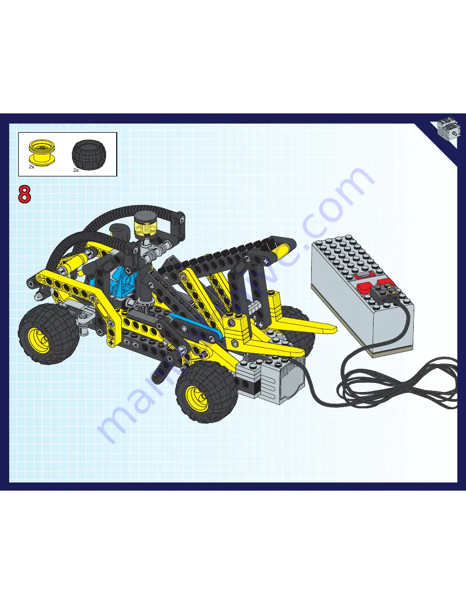 LEGO Technic 8248 Building Instructions Download Page 52