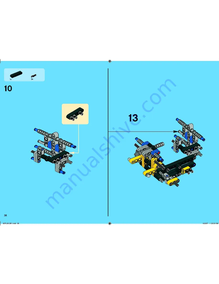 LEGO Technic 8275 Скачать руководство пользователя страница 38