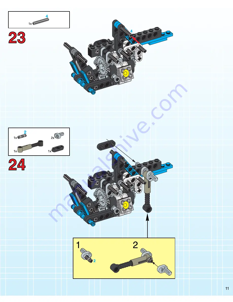 LEGO Technic 8417 Скачать руководство пользователя страница 11