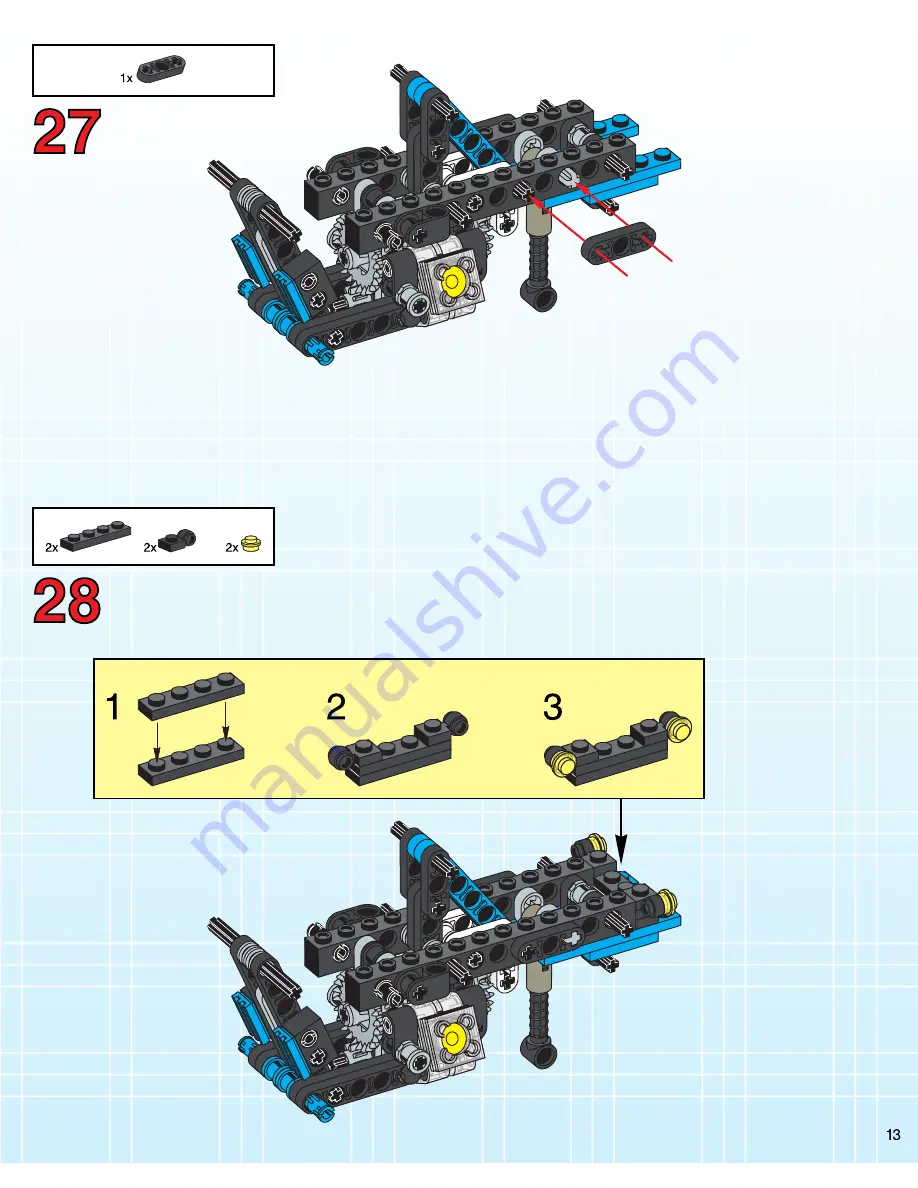 LEGO Technic 8417 Скачать руководство пользователя страница 13