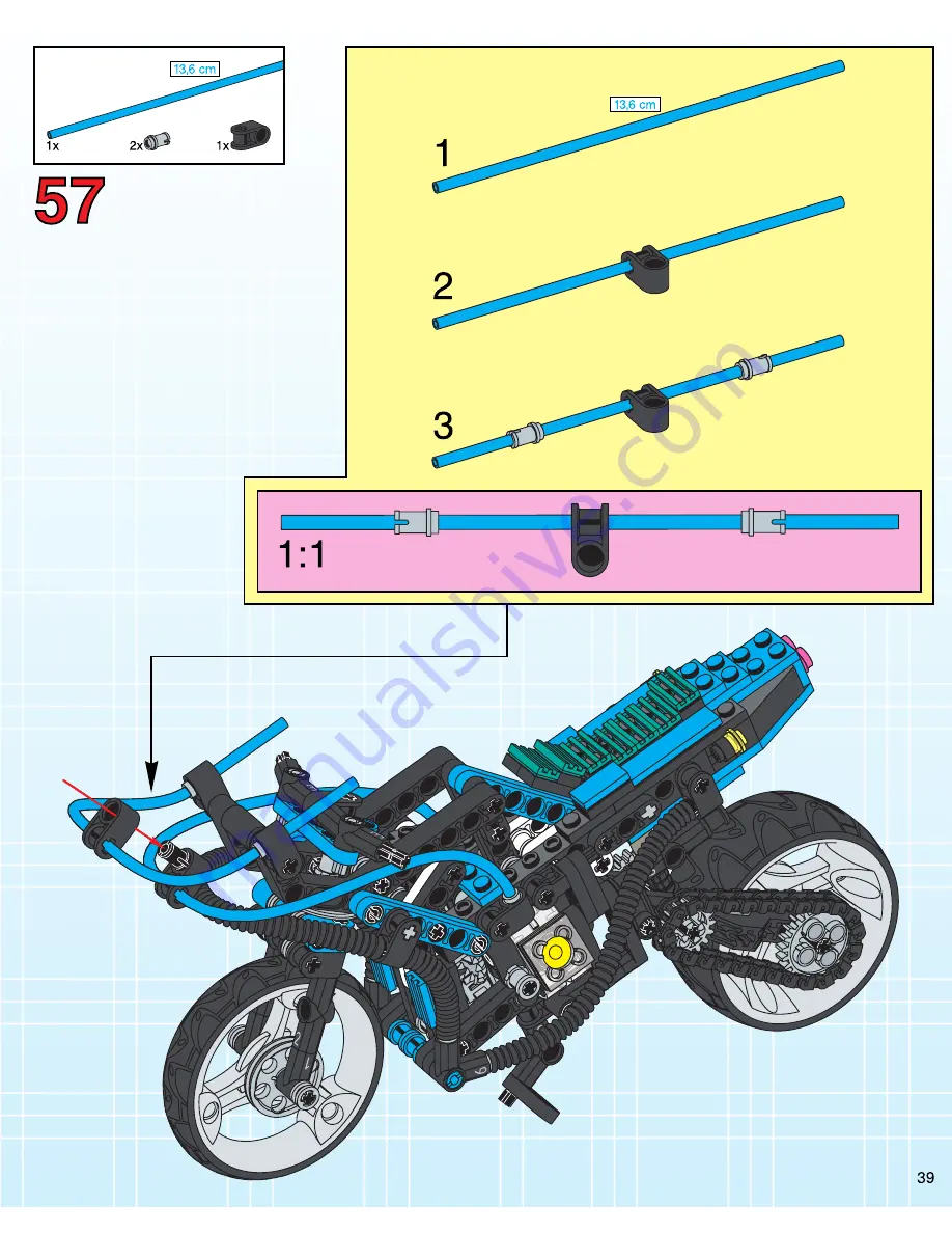 LEGO Technic 8417 Скачать руководство пользователя страница 39