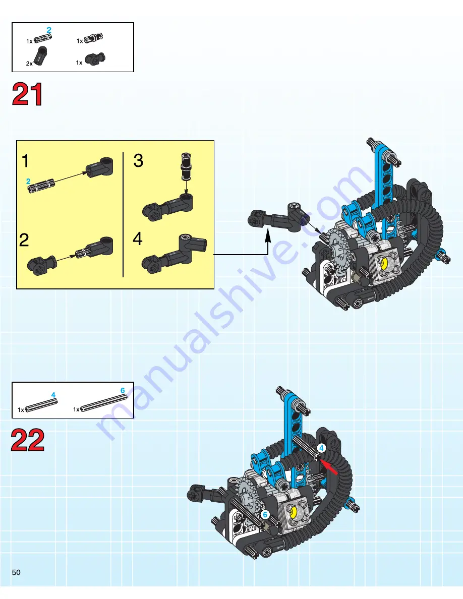 LEGO Technic 8417 Скачать руководство пользователя страница 50