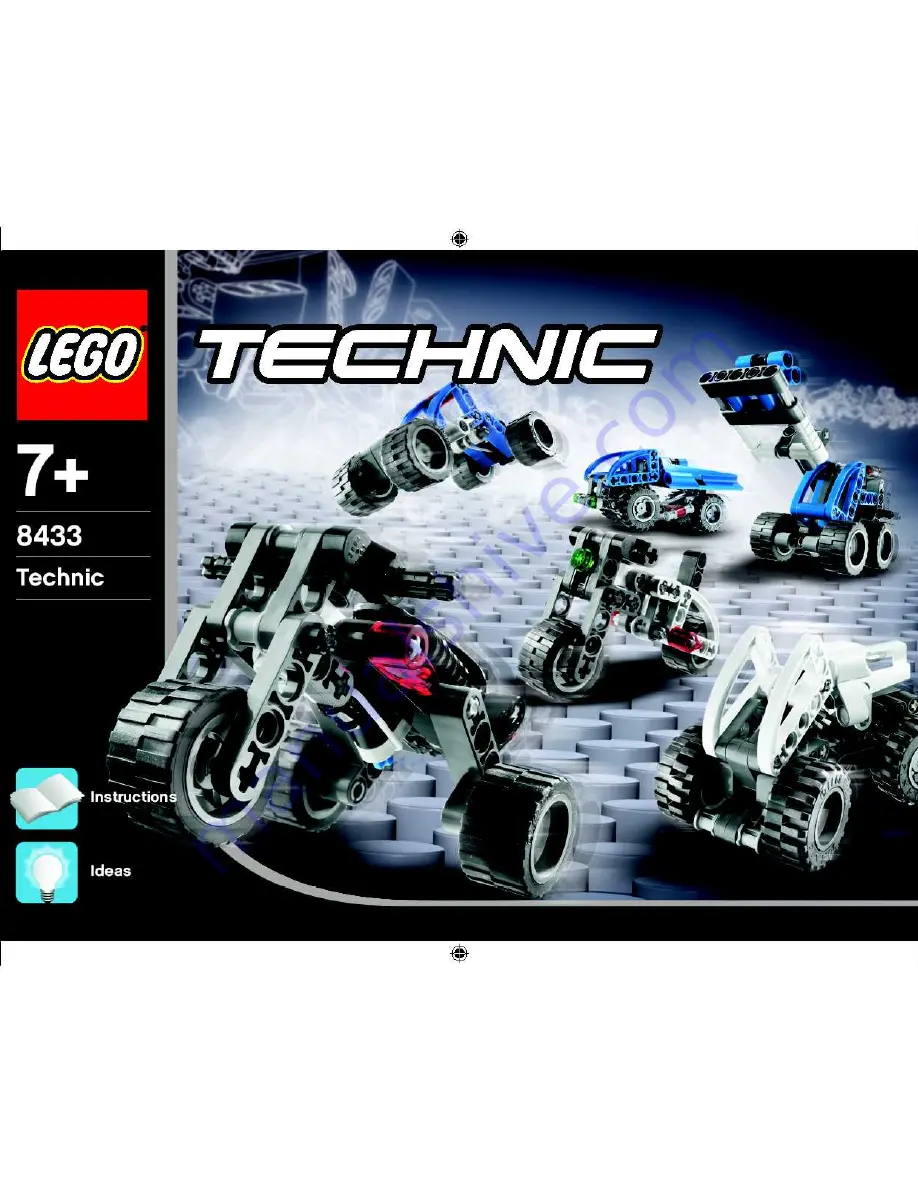 LEGO Technic 8433 Building Instructions Download Page 1