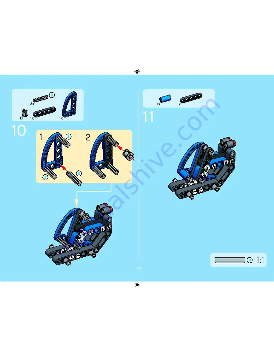 LEGO Technic 8433 Скачать руководство пользователя страница 17