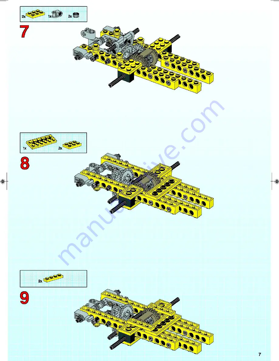 LEGO Technic 8439 Скачать руководство пользователя страница 7