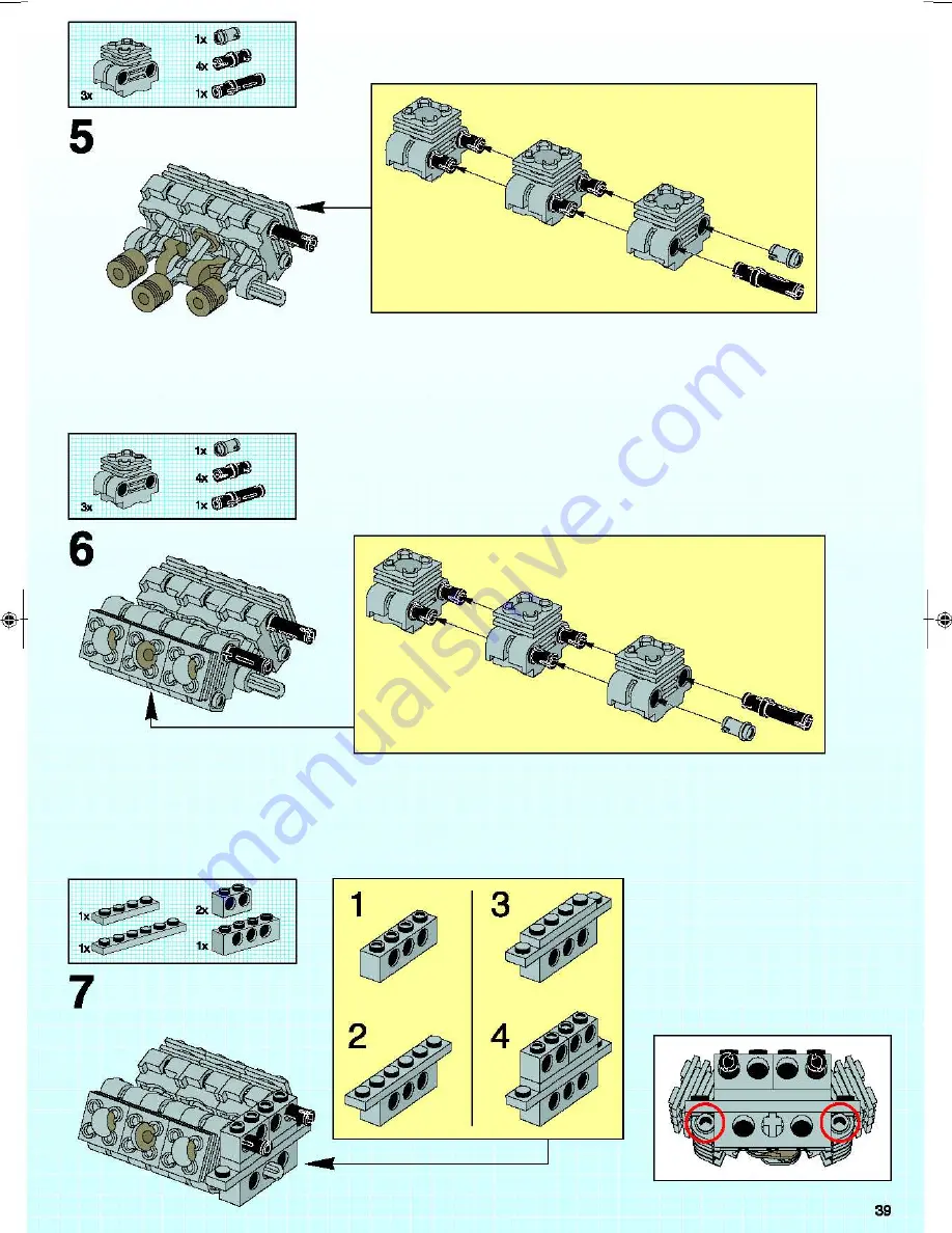 LEGO Technic 8439 Скачать руководство пользователя страница 39