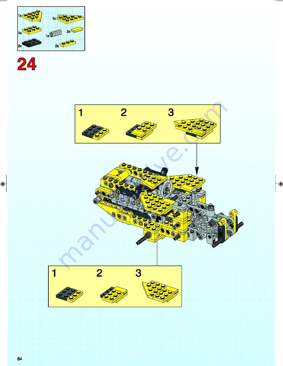 LEGO Technic 8439 Скачать руководство пользователя страница 64