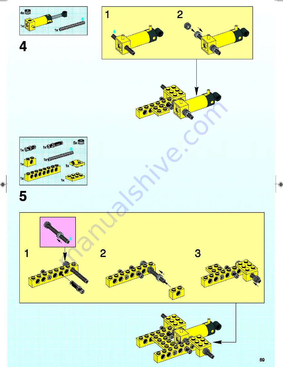 LEGO Technic 8439 Скачать руководство пользователя страница 69