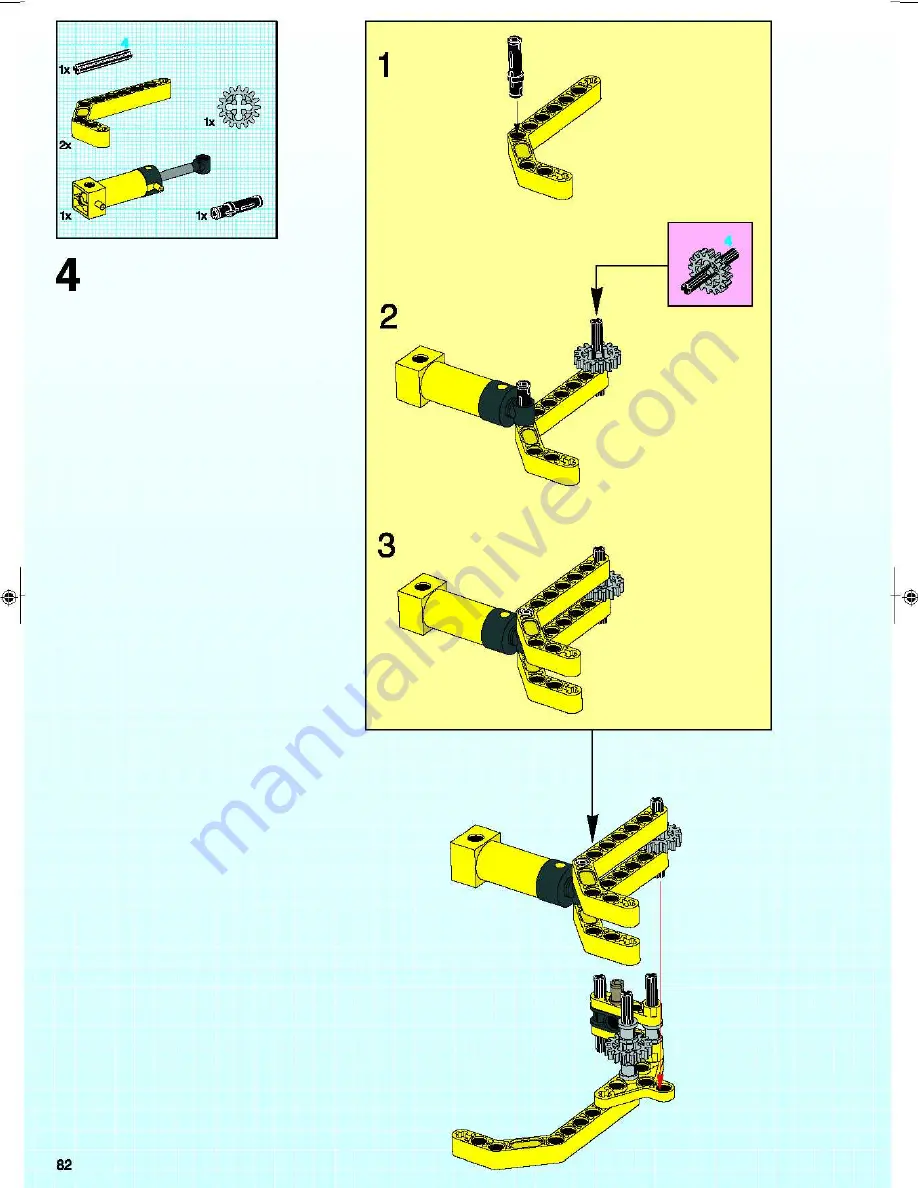 LEGO Technic 8439 Скачать руководство пользователя страница 82