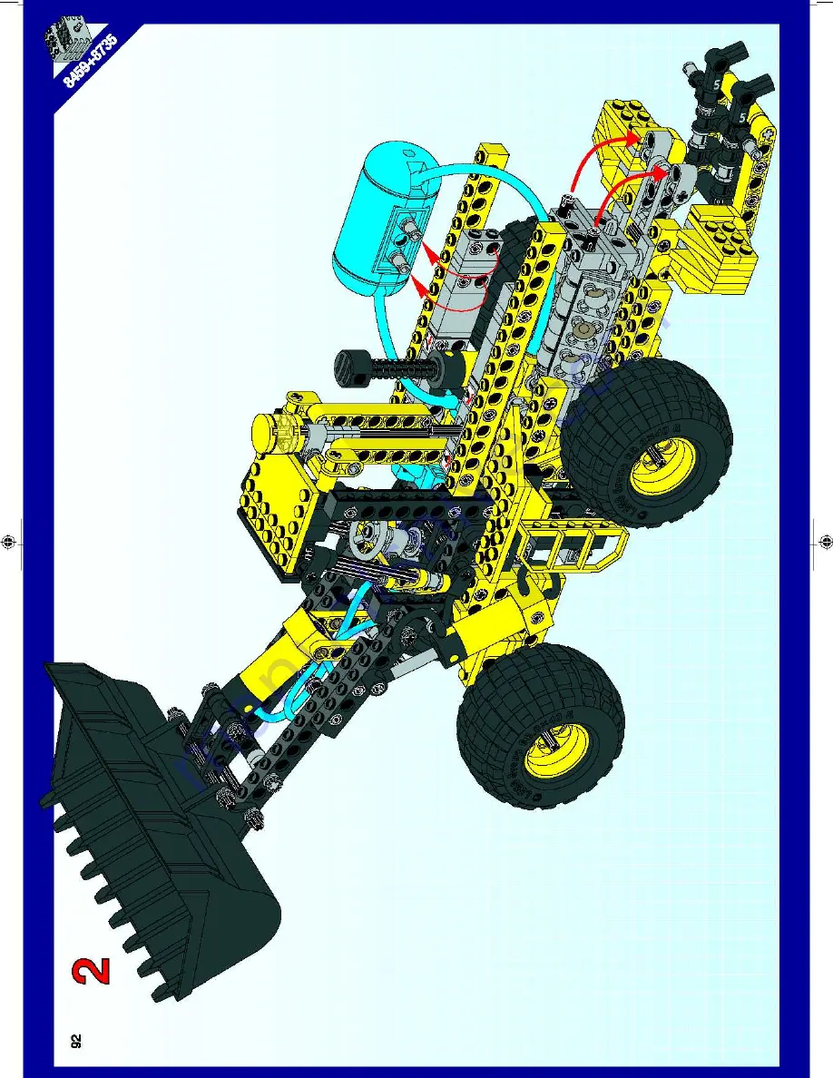 LEGO Technic 8439 Скачать руководство пользователя страница 92