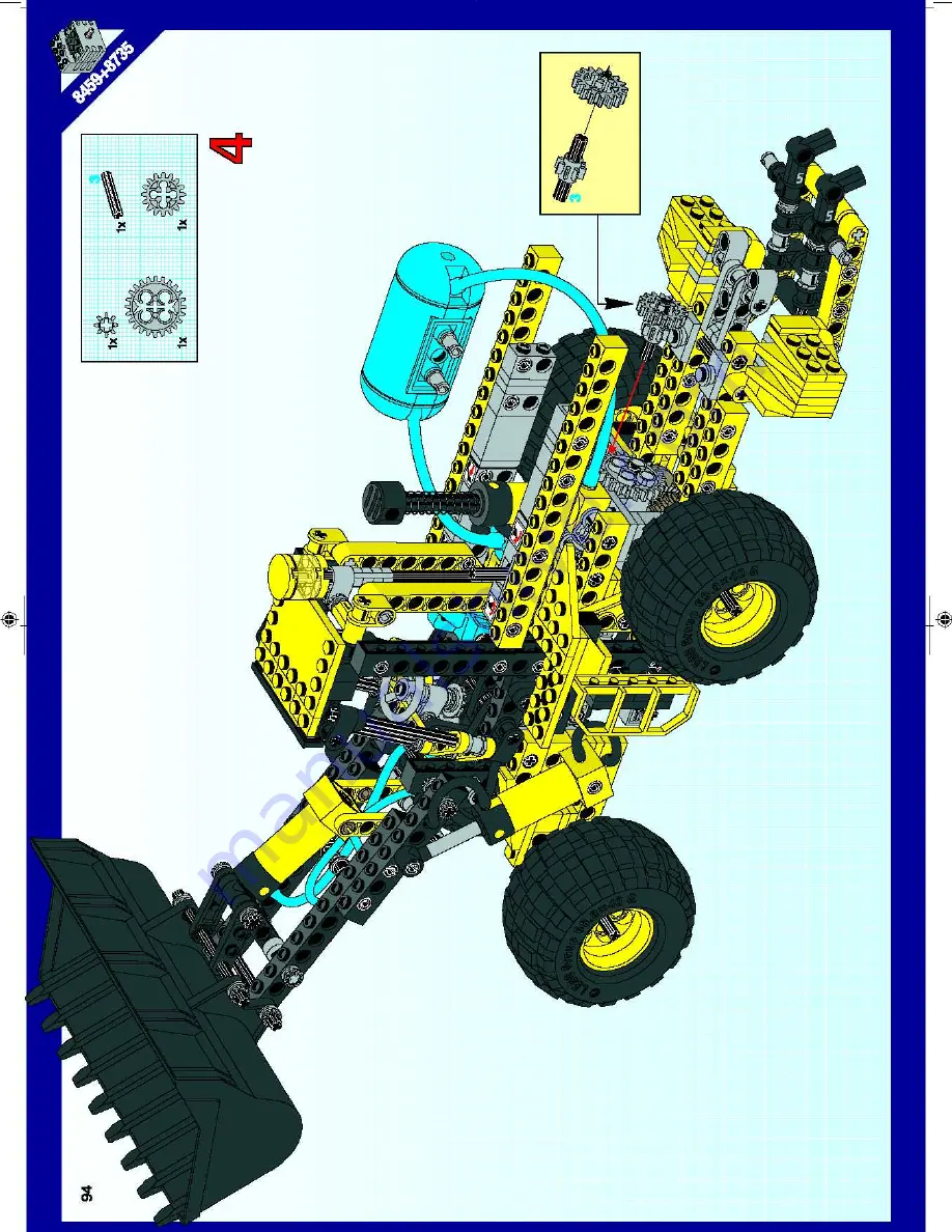 LEGO Technic 8439 Скачать руководство пользователя страница 94