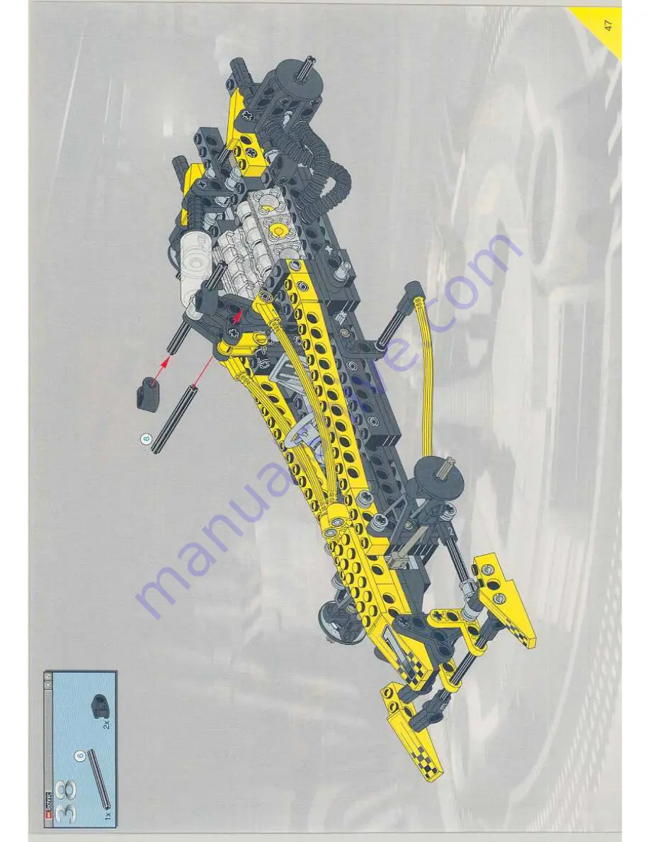 LEGO Technic 8445 Скачать руководство пользователя страница 47