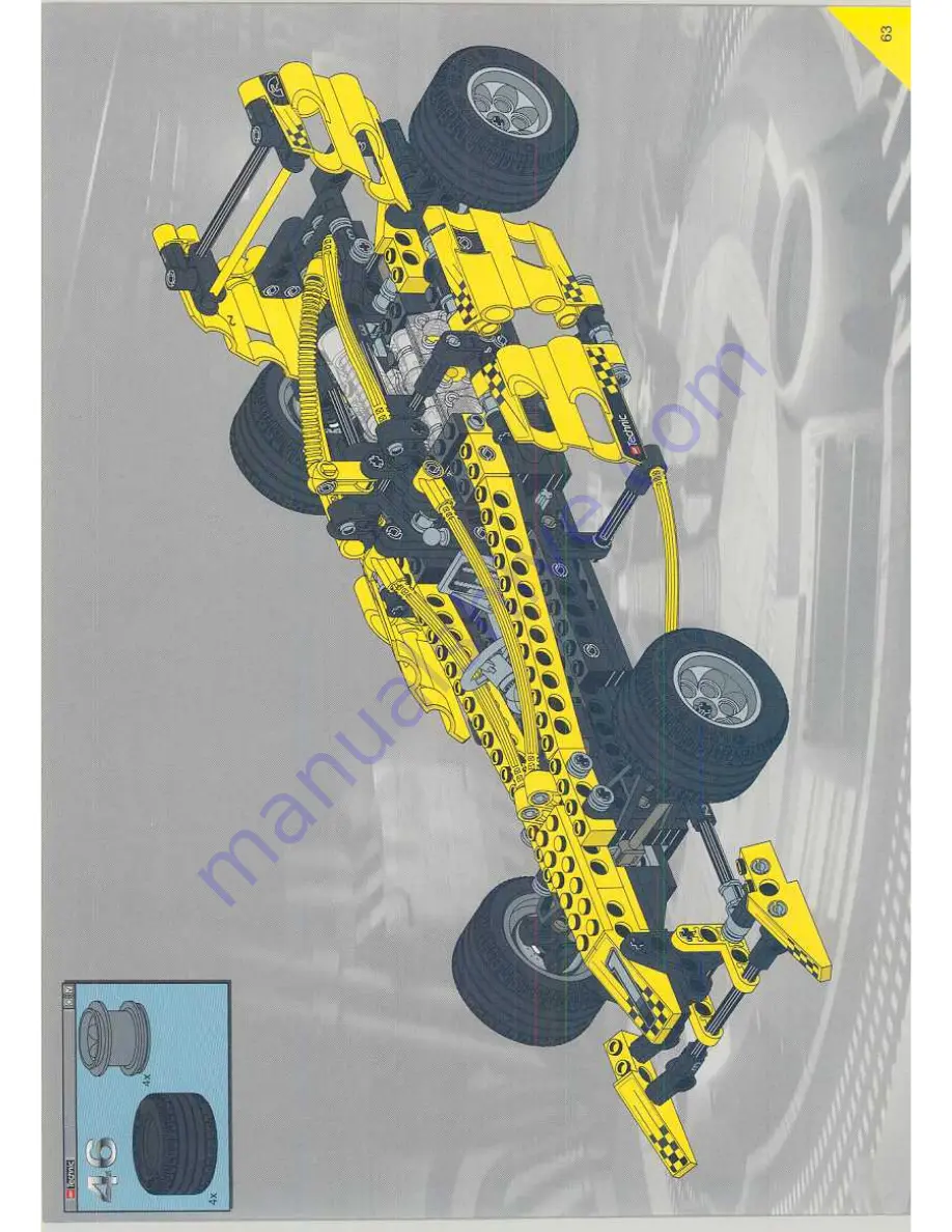 LEGO Technic 8445 Скачать руководство пользователя страница 63