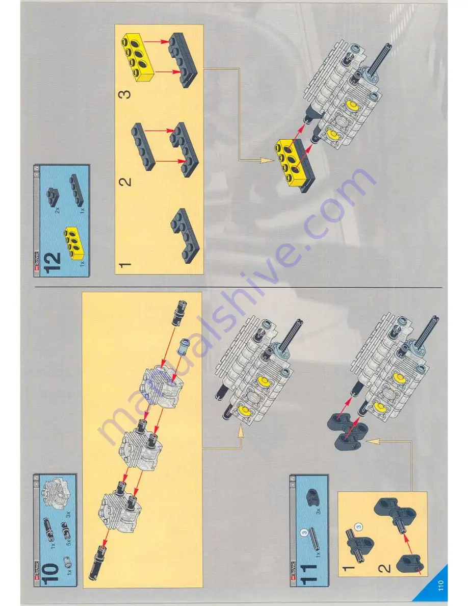 LEGO Technic 8445 Скачать руководство пользователя страница 110