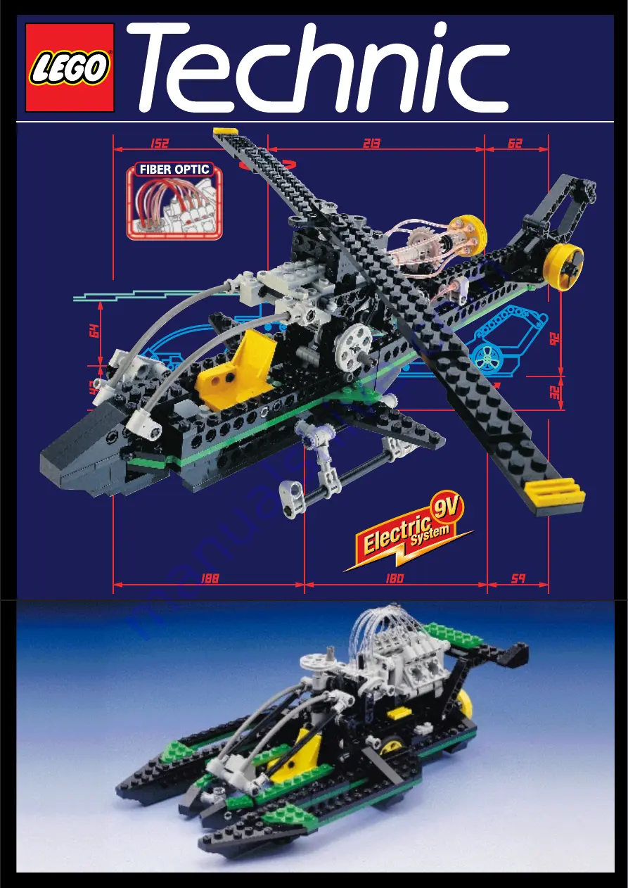 LEGO Technic 8456 Manual Download Page 1