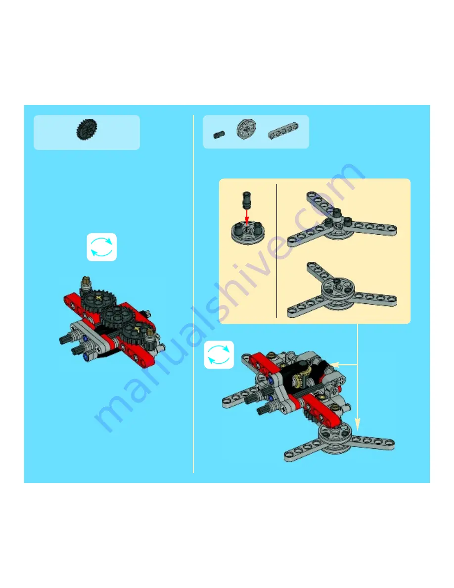 LEGO technic 9393 Assembly Information Download Page 62