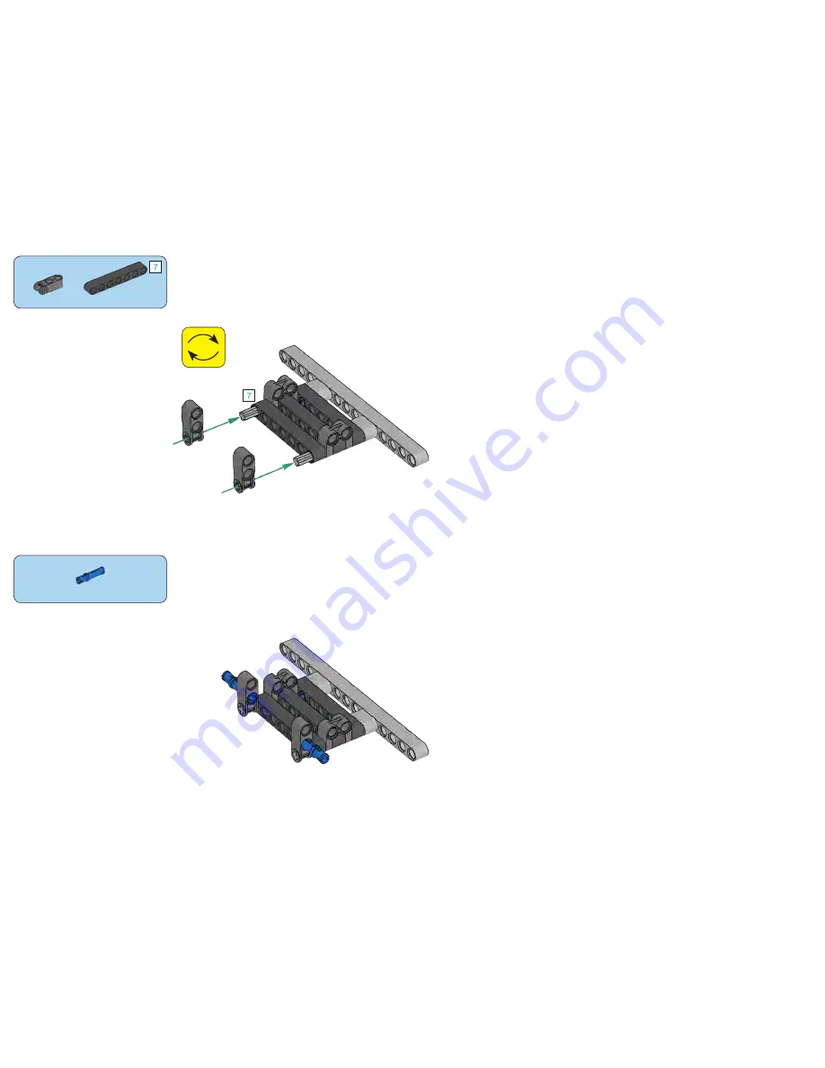 LEGO technic 9398 Instructions Manual Download Page 43