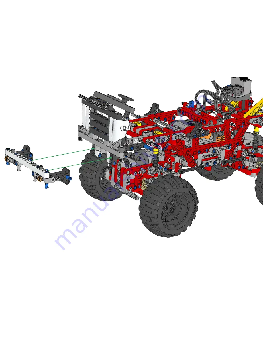 LEGO technic 9398 Instructions Manual Download Page 62