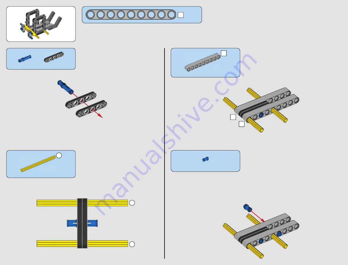 LEGO Technic Volvo 42081 Manual Download Page 20