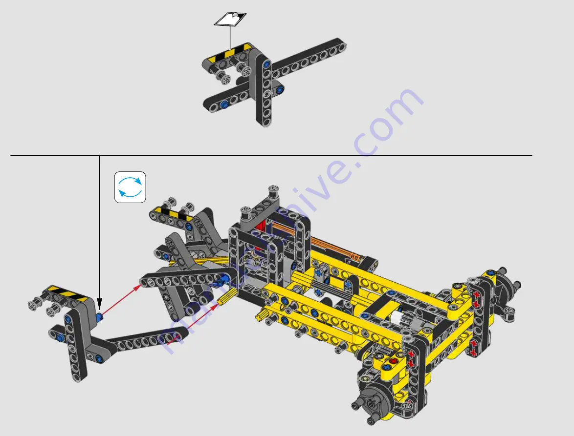 LEGO Technic Volvo 42081 Скачать руководство пользователя страница 44