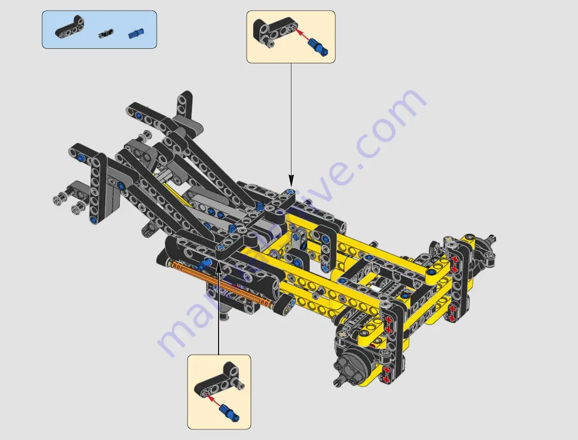 LEGO Technic Volvo 42081 Скачать руководство пользователя страница 49