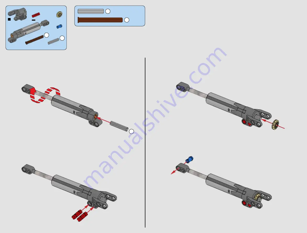 LEGO Technic Volvo 42081 Скачать руководство пользователя страница 50