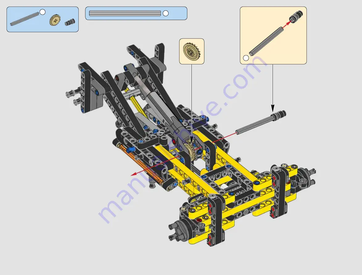 LEGO Technic Volvo 42081 Скачать руководство пользователя страница 52