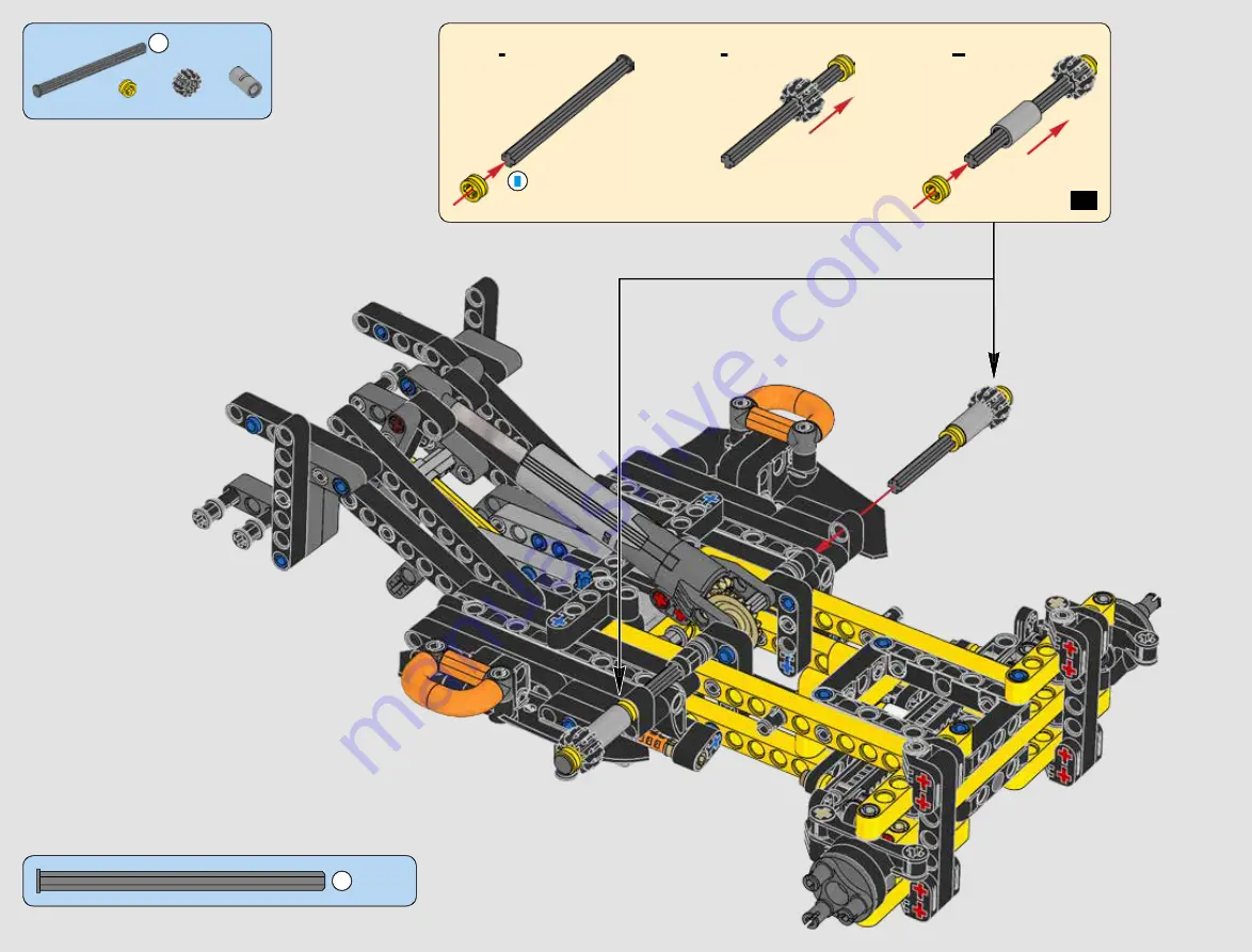 LEGO Technic Volvo 42081 Скачать руководство пользователя страница 60